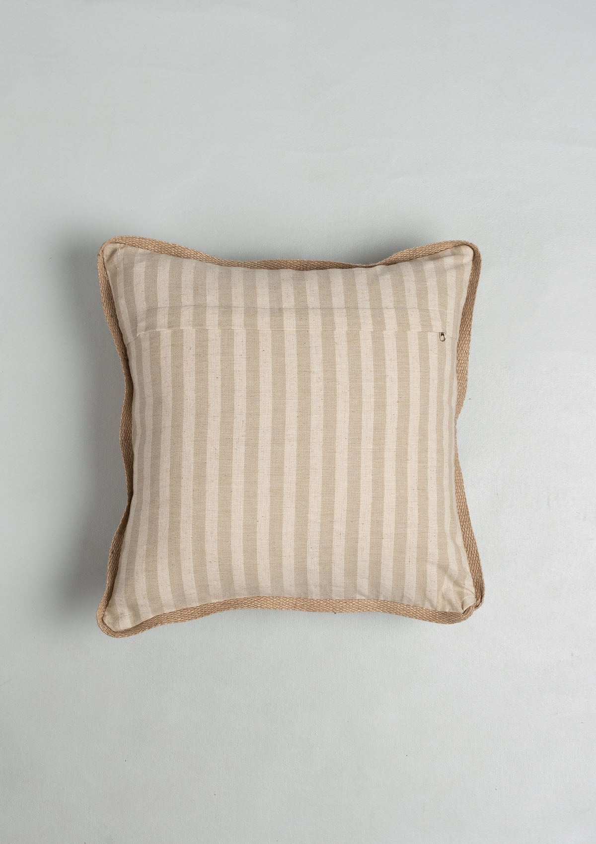 Loom Linen minimal design Cushion Cover for Sofa - Beige