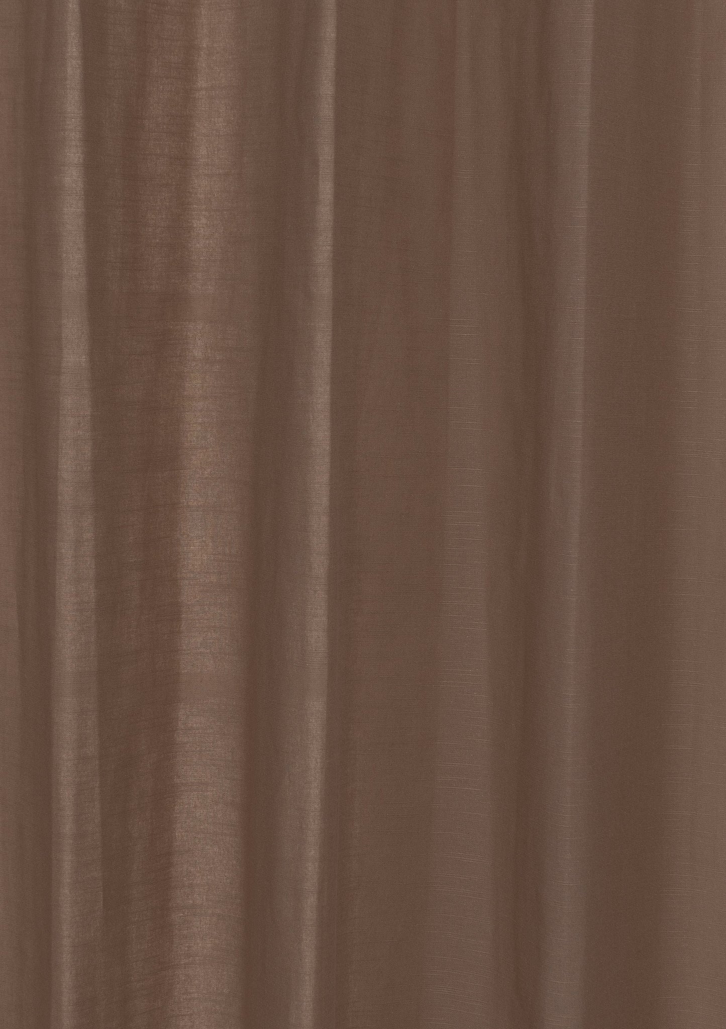 Solid chocolate brown 100% cotton plain fabric for bedroom - Room darkening