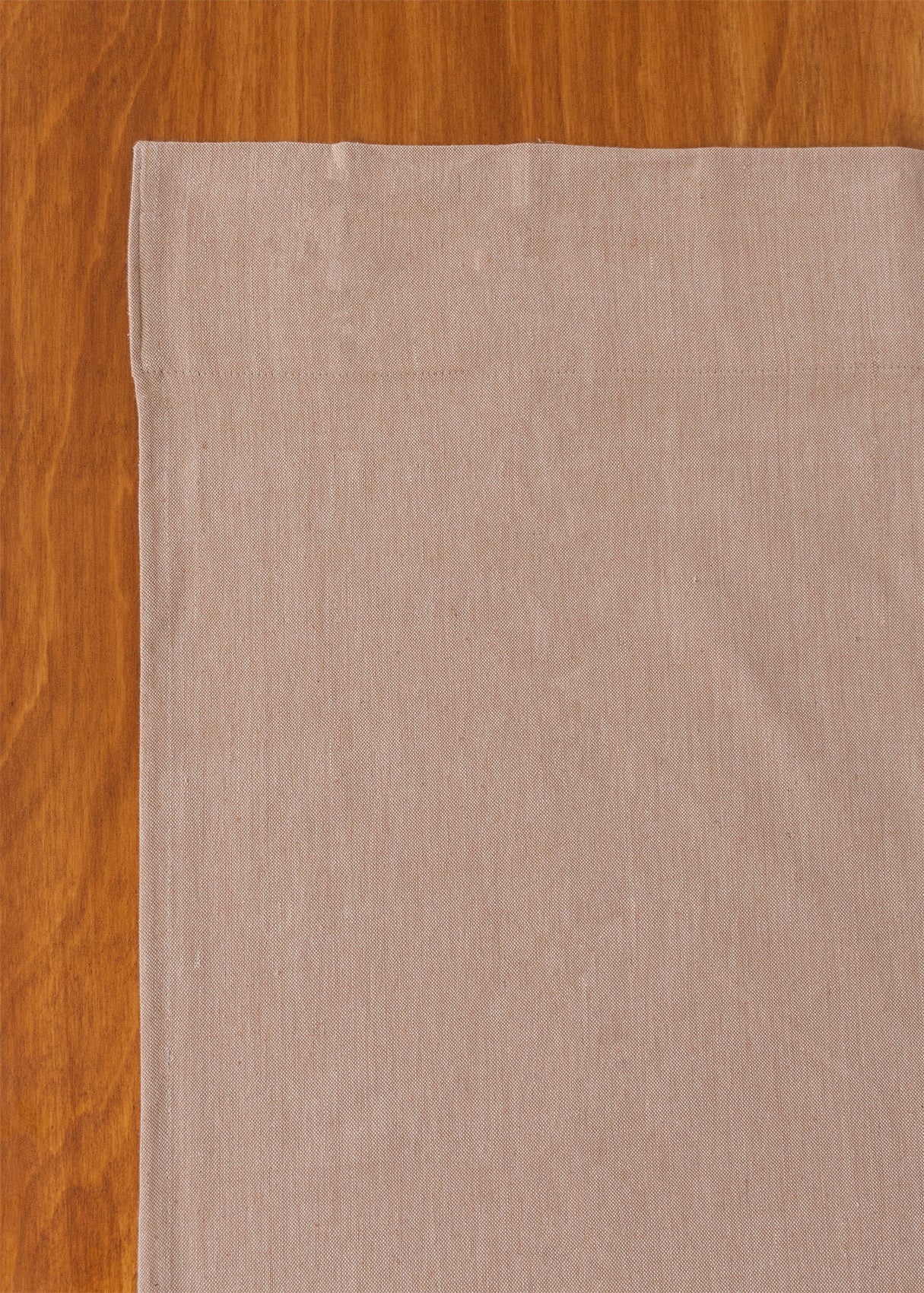 Pink Sand Solid Linen Cotton Fabric - Room darkening - Pink
