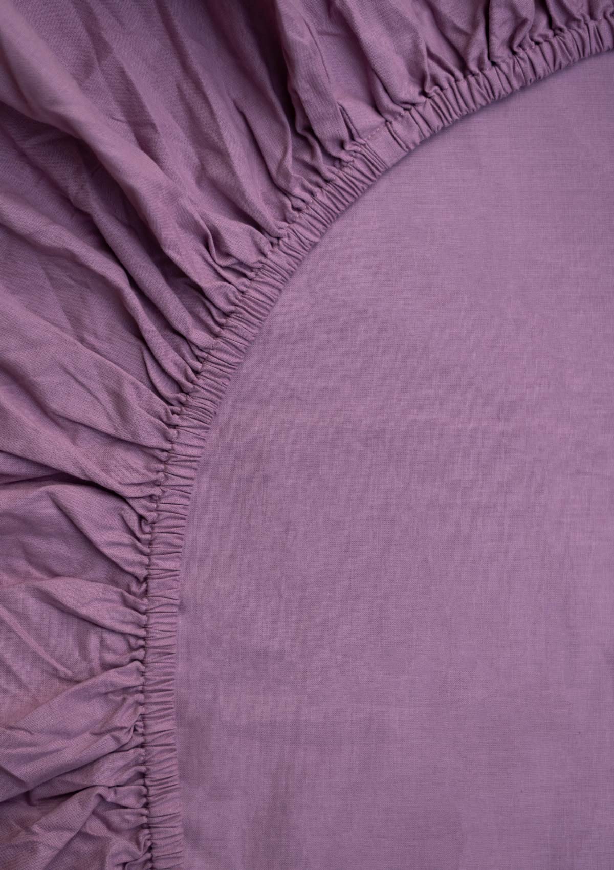 Solid Fitted Sheet - Dusty Lavender