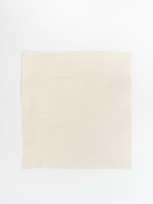 Solid cotton Fabric - Cream
