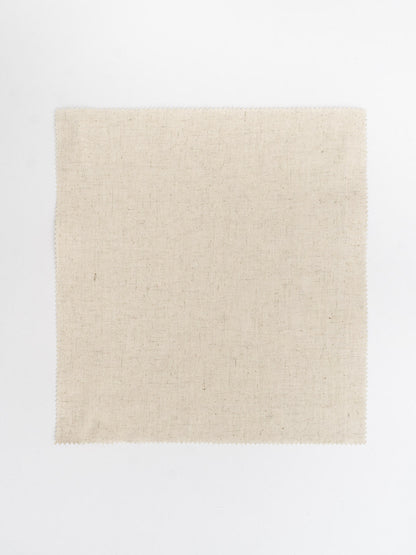 Solid linen Fabric - Beige