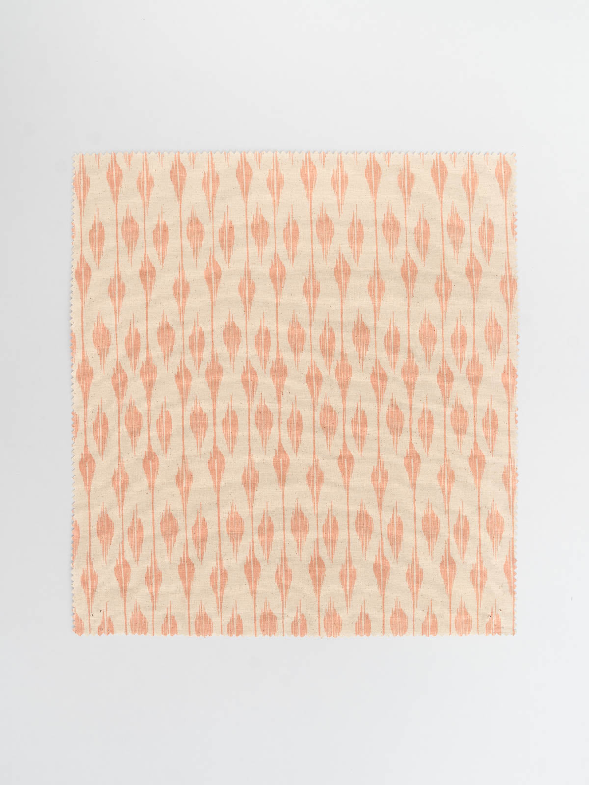 Chenab Printed Cotton  Fabric - Blush