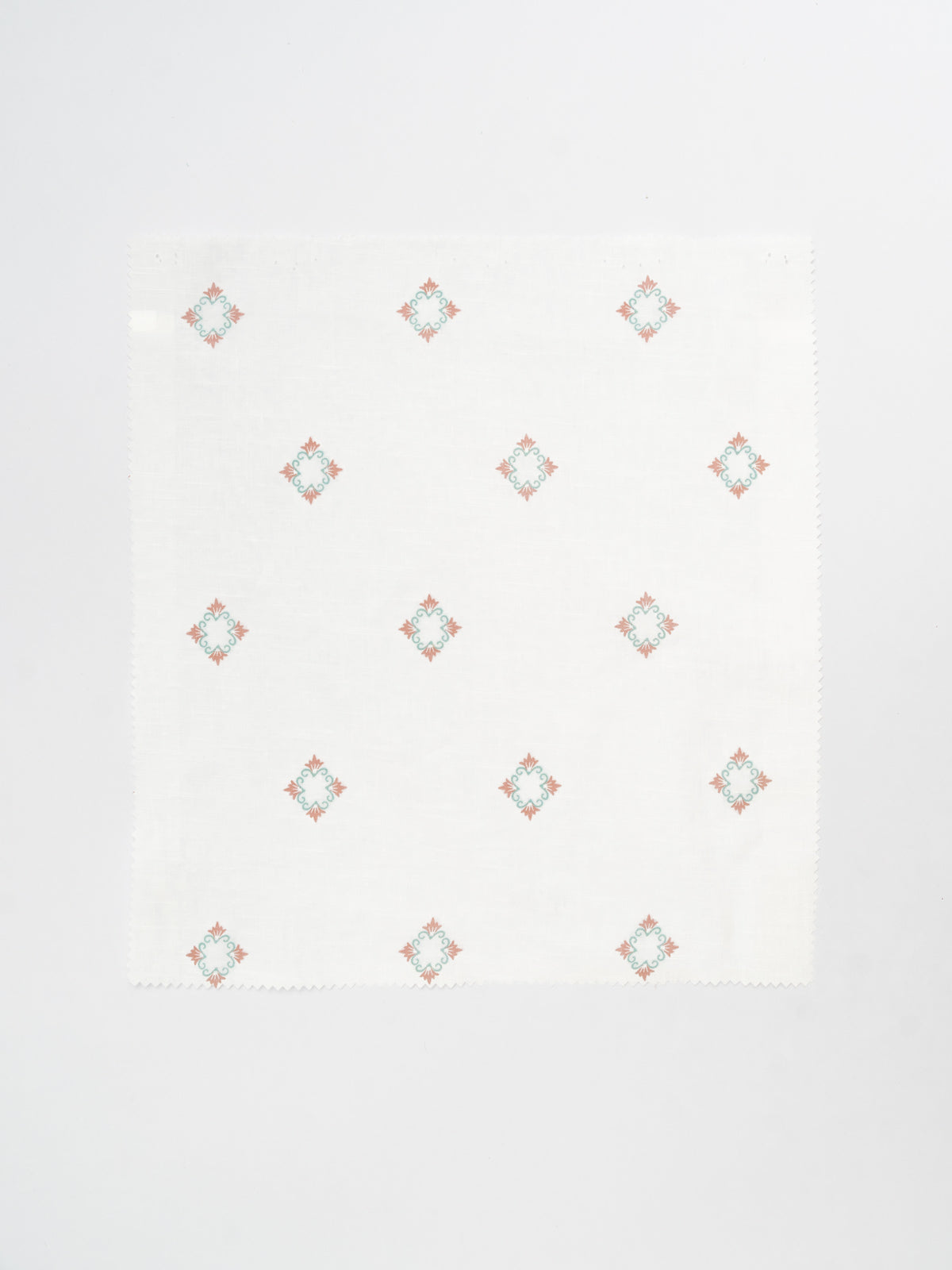 Sacred Waters printed sheer Fabric - Multicolor