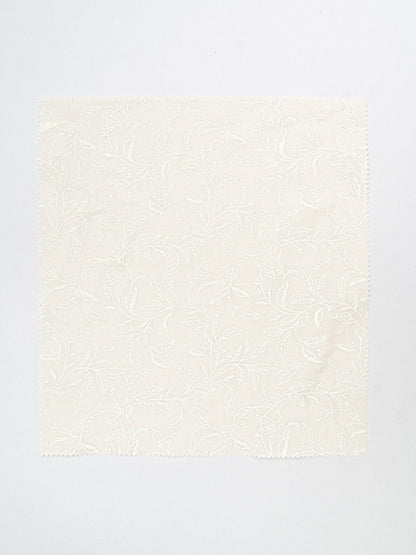 Trailing berries sheer printed sheer Fabric - Off-White