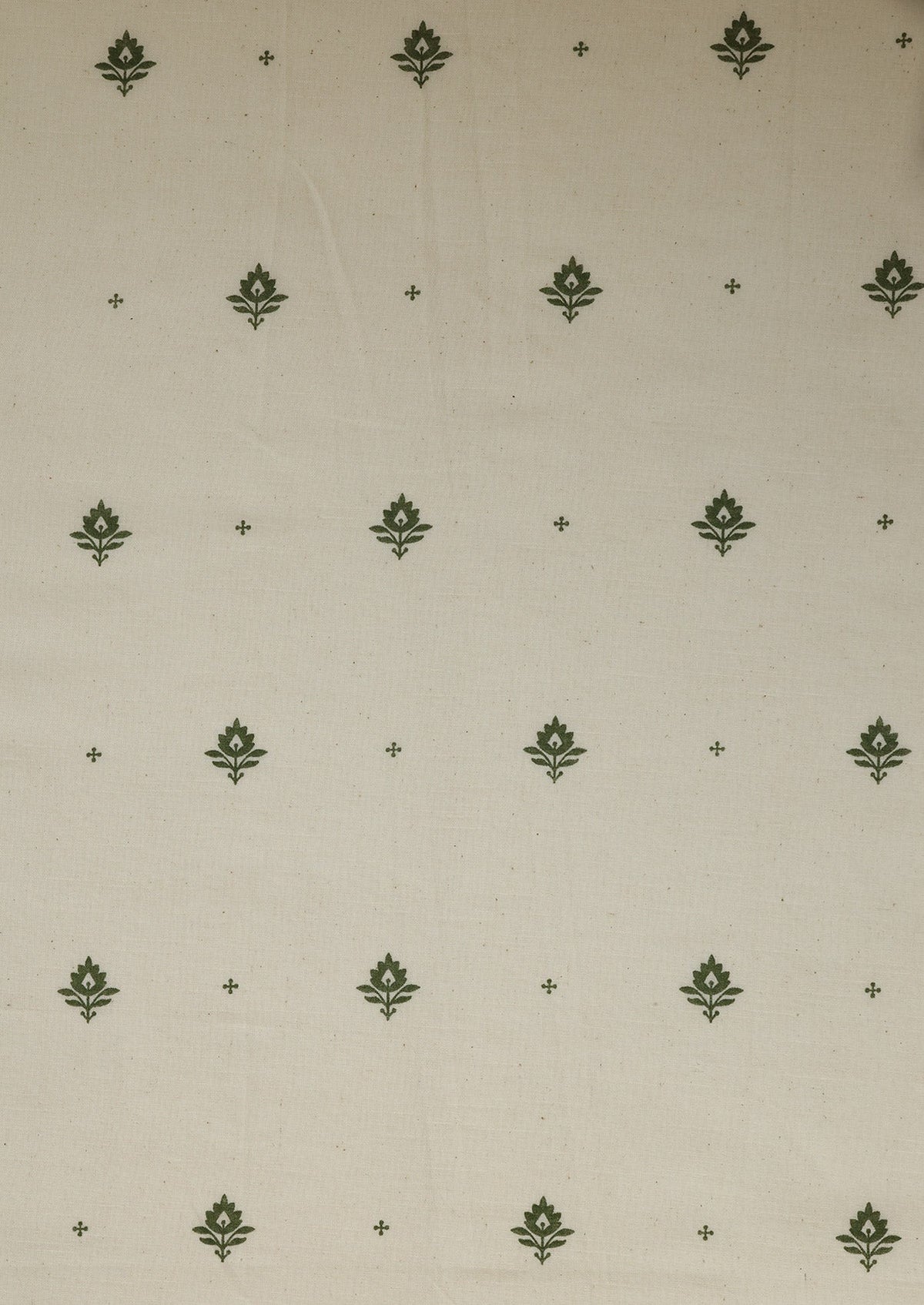 Cava Pepper Green | 100% Cotton Sheer Printed | Light Filtering Fabric