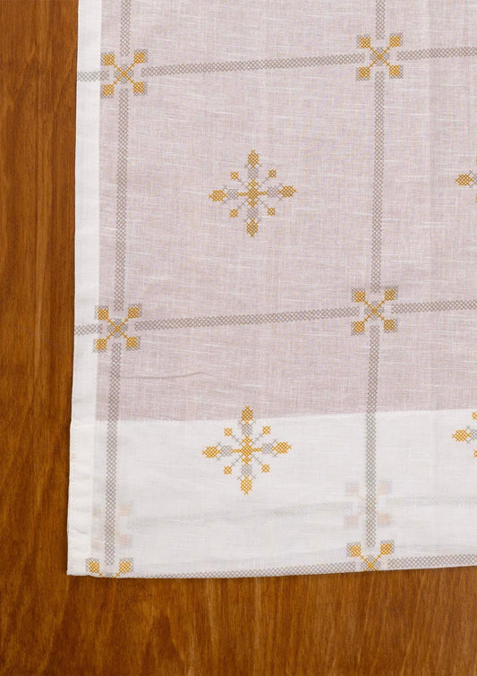 Kaanta Printed Sheer Fabric