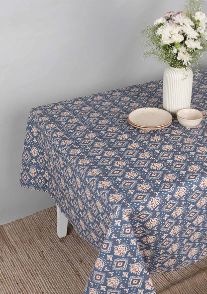 Durbar Spill safe water-resistant coated cotton table cloth