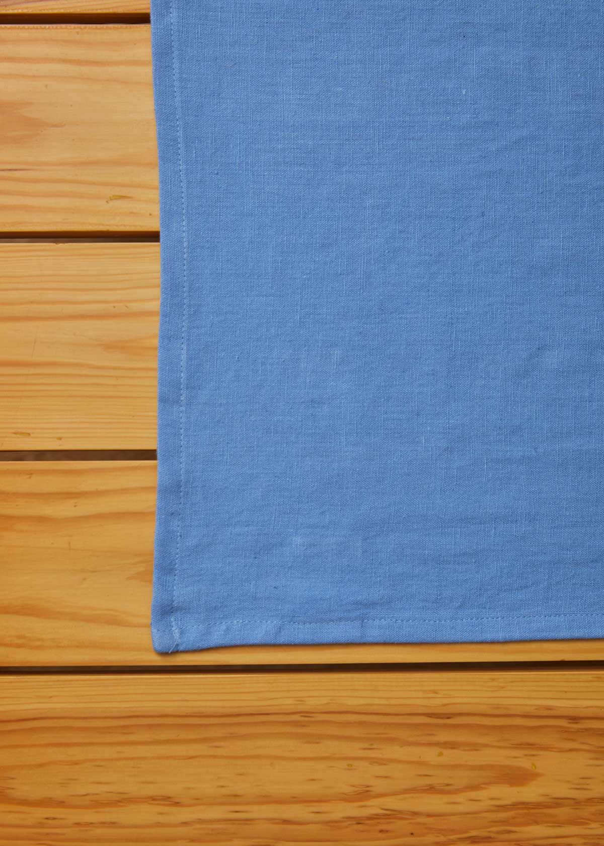 Solid Powder Blue 100% cotton plain table cloth for 4 seater or 6 seater dining