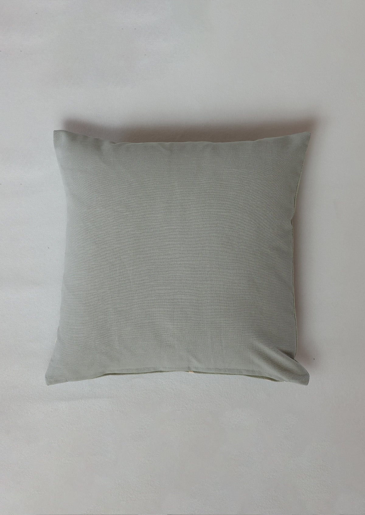 Khera Green | Embroidered Floral | 100% Cotton Cushion Cover For Sofa