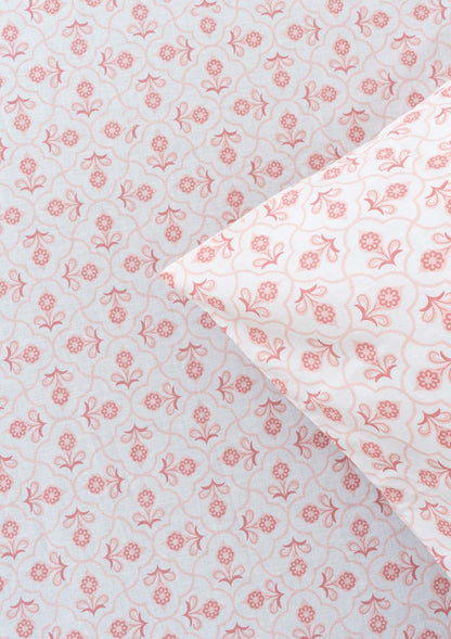 Moroccon Flat sheet - Blush