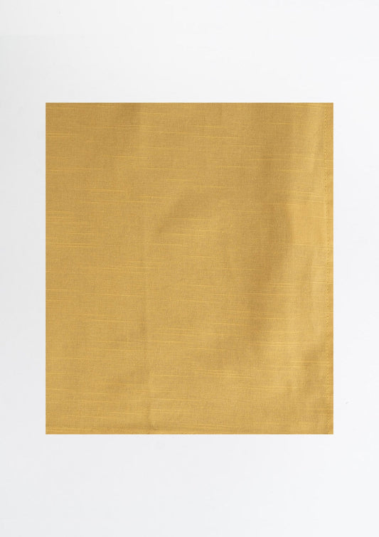 Solid Dusky Yellow solid 100% cotton Fabric - Room darkening - Yellow
