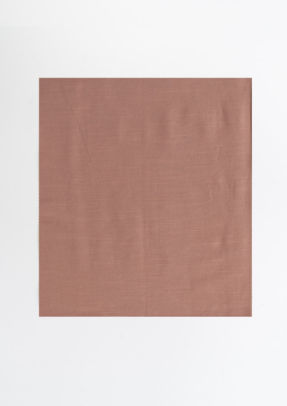 Solid Mahogany 100% cotton plain Fabric - Room darkening - Light Rust