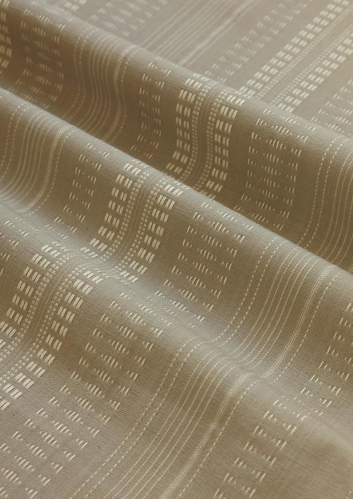 Zia Grey | 100% Cotton Woven Textured | Room Darkening Fabric
