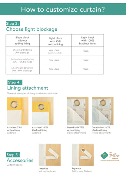 Sitara geometric 100% cotton sheer curtain for living room - Light filtering - Green - Single Piece