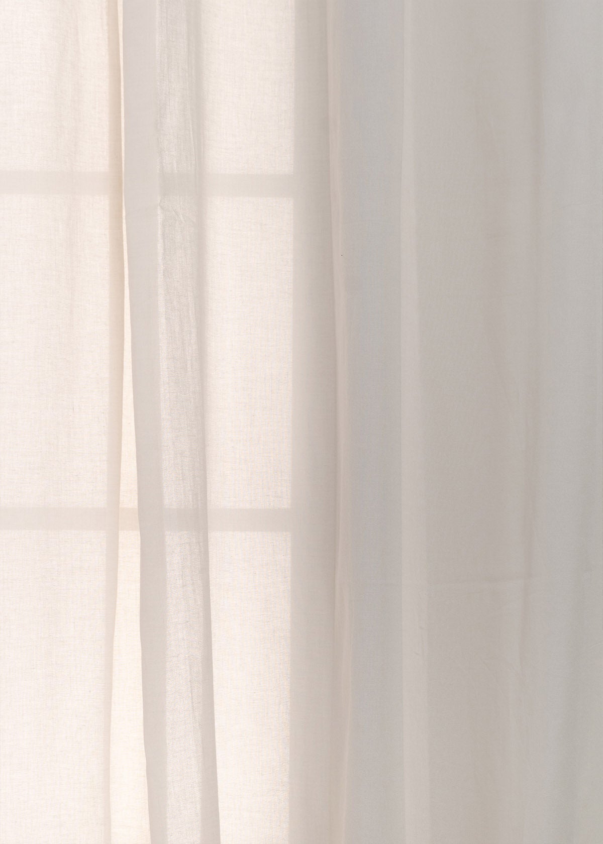 Solid sheer Fabric - Grey